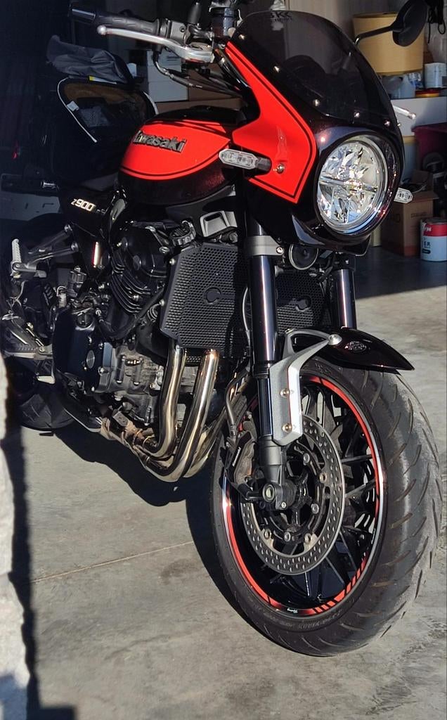Kawasaki z900rs -  Michelin Road6 - showroomstaat - 11500 km, Motoren, Motoren | Kawasaki, Particulier, Naked bike, meer dan 35 kW