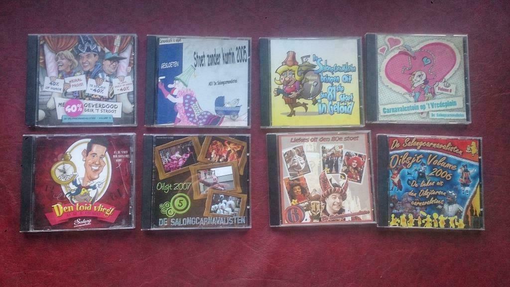 Carnaval aalst cd's - de salongcarnavalisten, Cd's en Dvd's, Ophalen of Verzenden