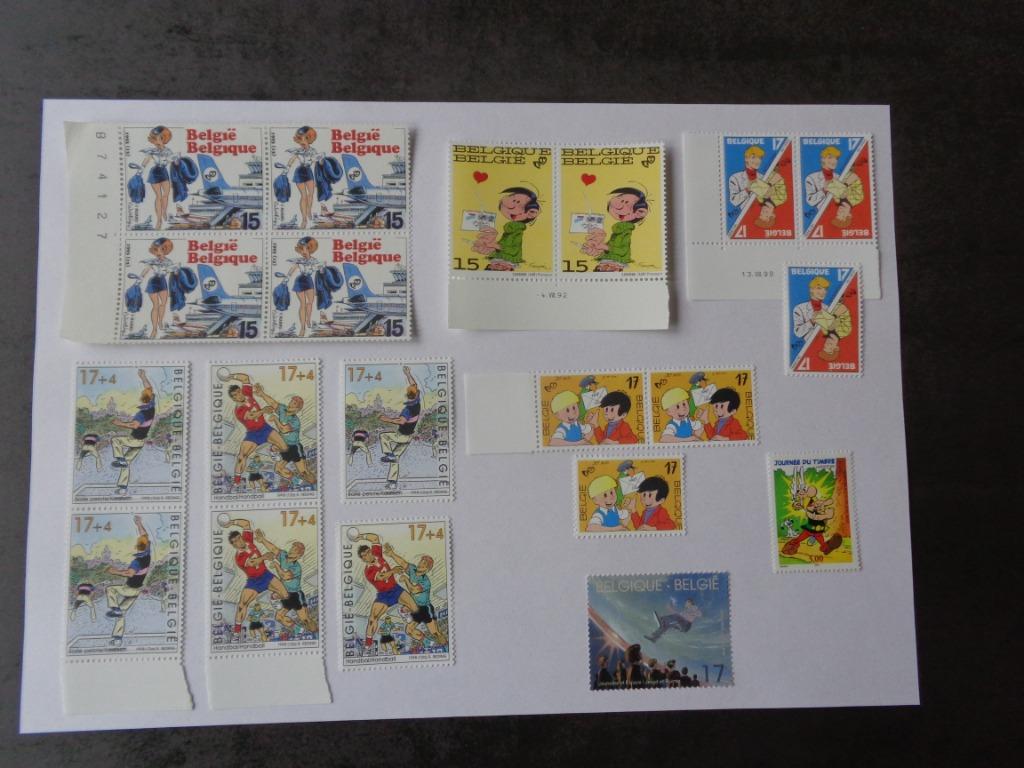 20 anciens timbres avec personnages de BD, Enlèvement