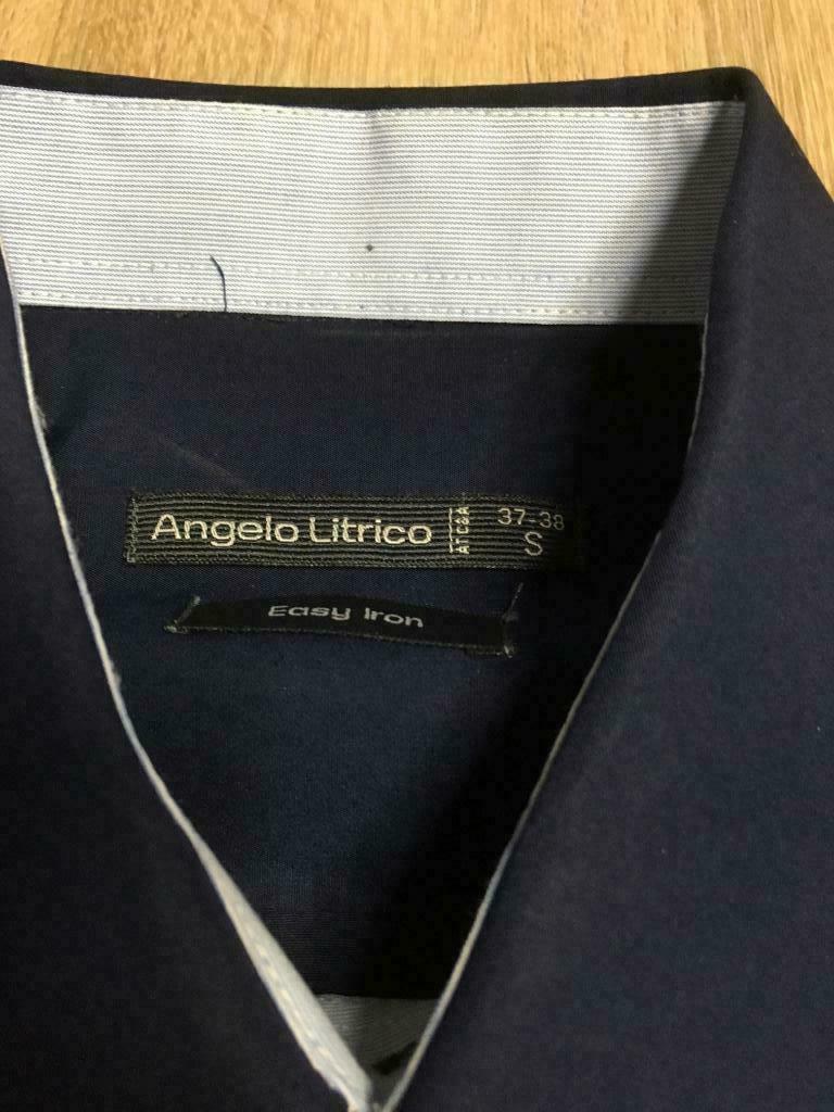 Herenhemden, Kleding | Heren, Ophalen of Verzenden, Zo goed als nieuw, Blauw, Halswijdte 38 (S) of kleiner