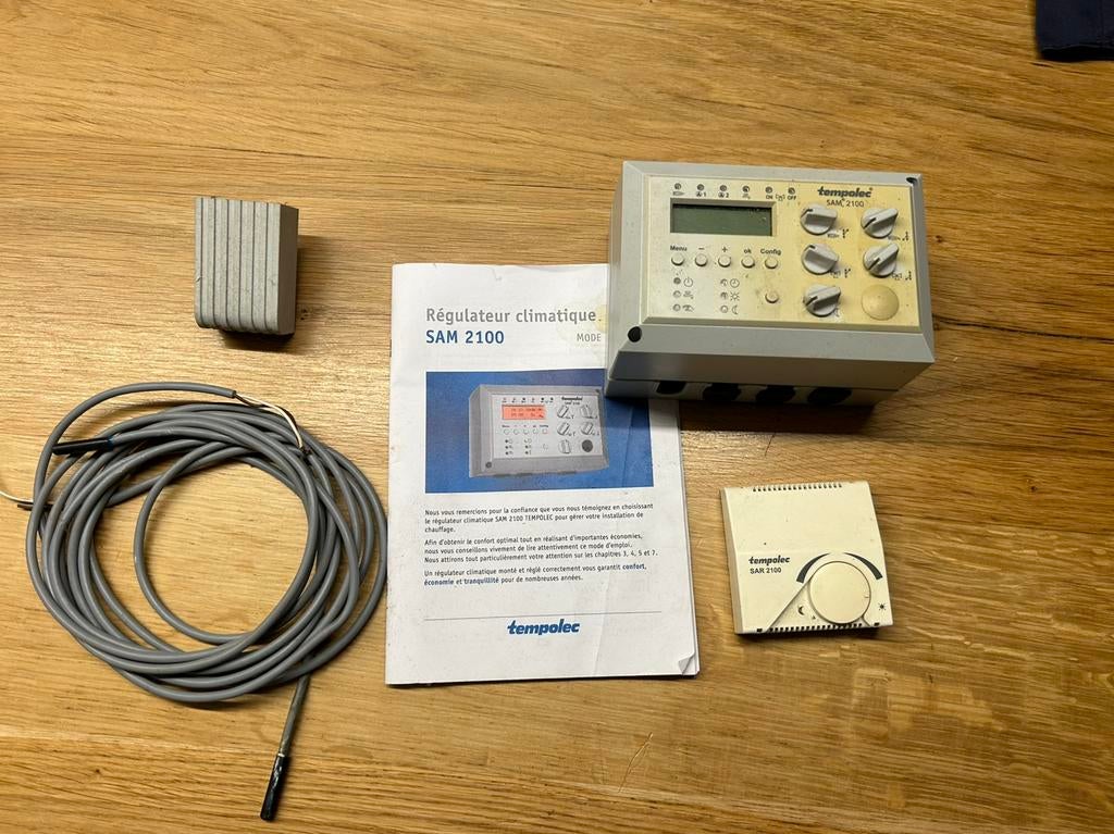 Tempolec sam S2100 thermostaat, Ophalen, Gebruikt