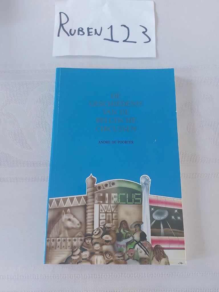 De geschiedenis van de Belgische circussen, Boeken, Ophalen of Verzenden