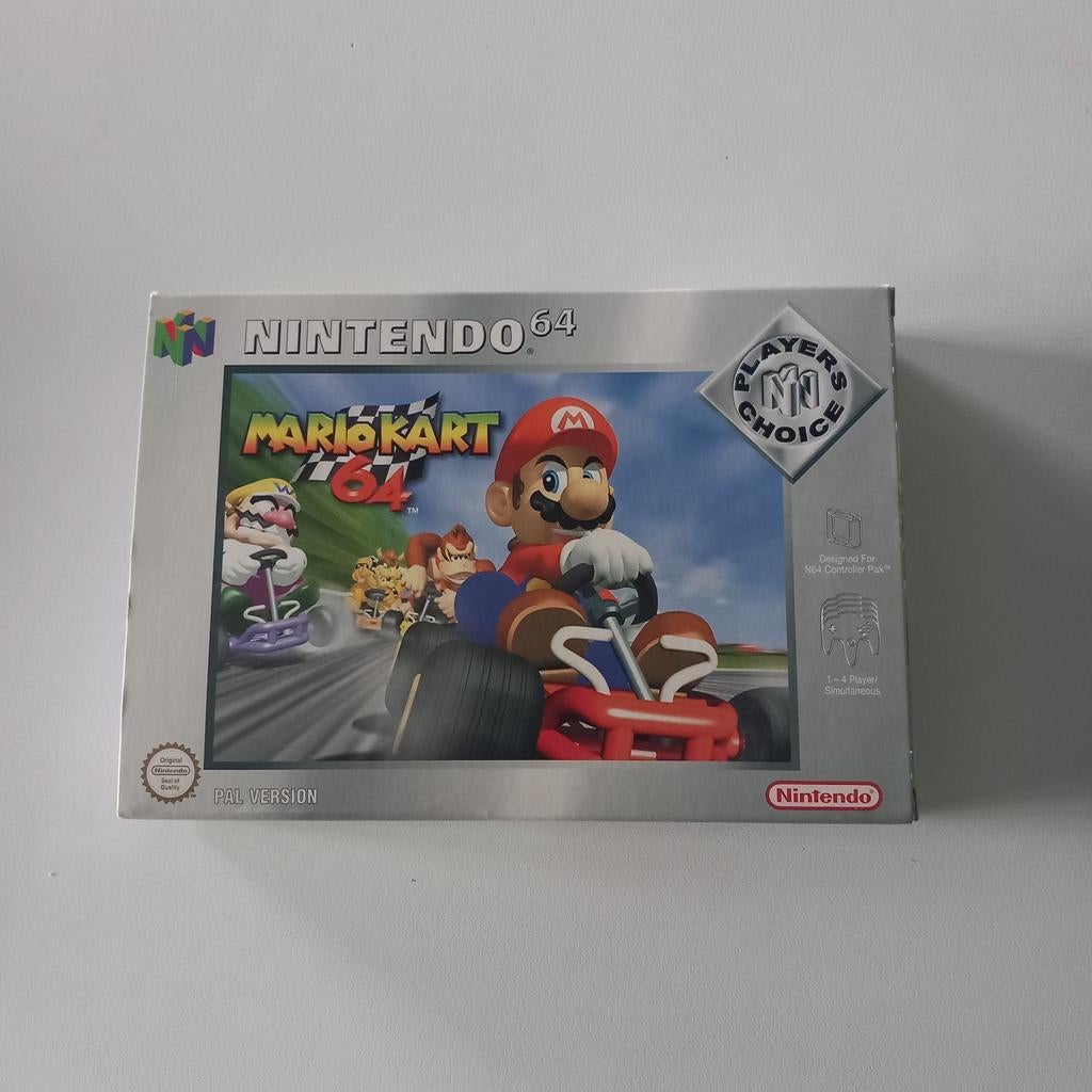 Mario kart 64 Nintendo 64, Games en Spelcomputers, Ophalen of Verzenden, Zo goed als nieuw