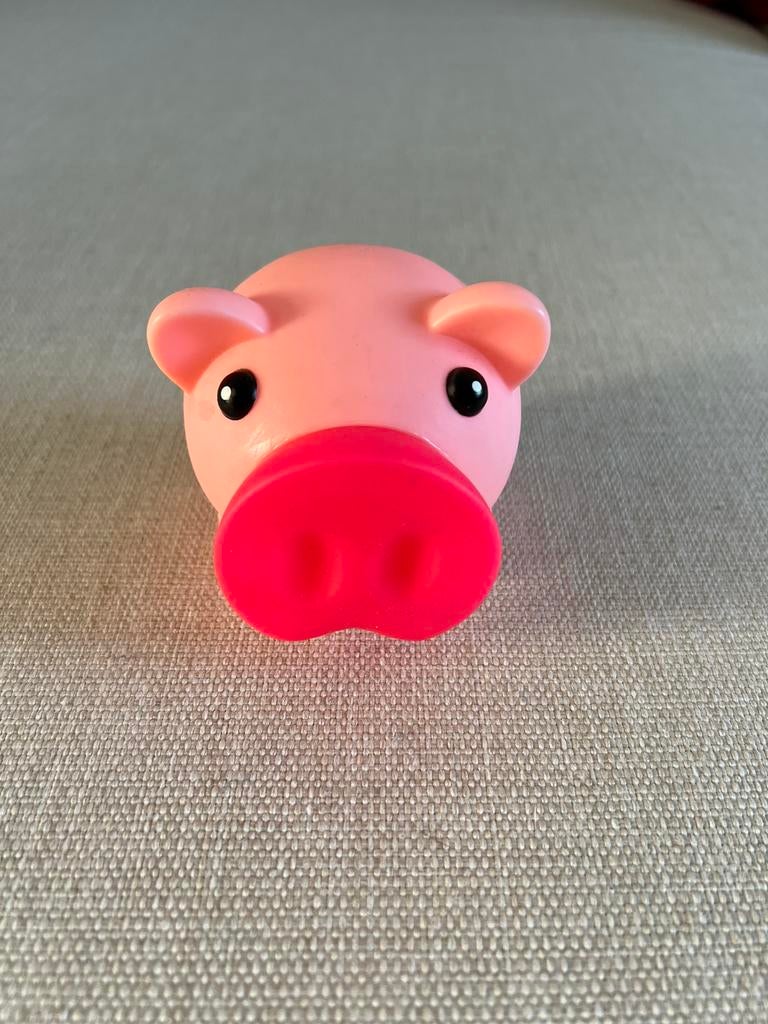 Tirelire cochon, Comme neuf