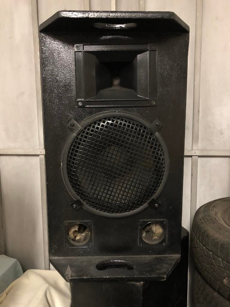 Enceinte sono vintage, Audio, Tv en Foto, Gebruikt, 120 watt of meer, Front, Rear of Stereo speakers, Ophalen