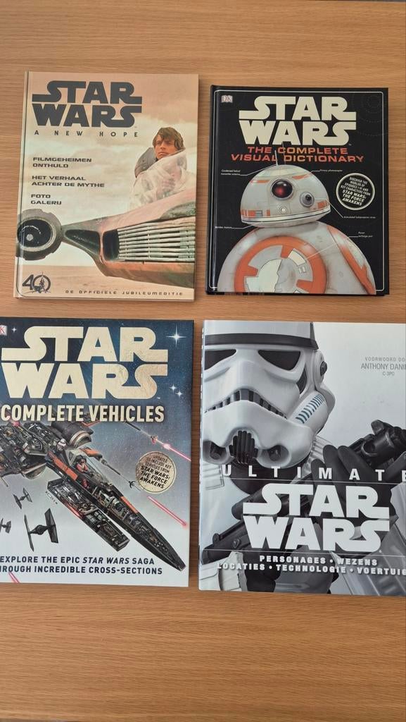 Lot van boeken over Star Wars, Ophalen of Verzenden, Zo goed als nieuw