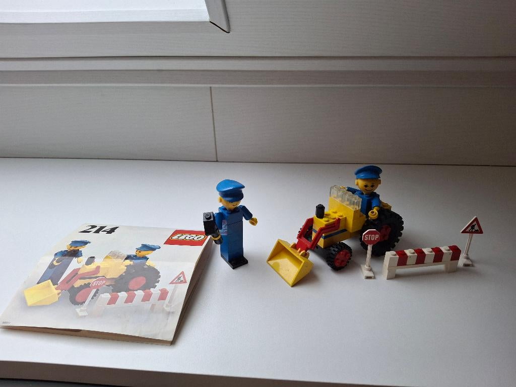 Lego Homemaker 214 ( 214-1 ) LEGO Building Road Repair 1977, Kinderen en Baby's, Speelgoed | Duplo en Lego, Ophalen of Verzenden