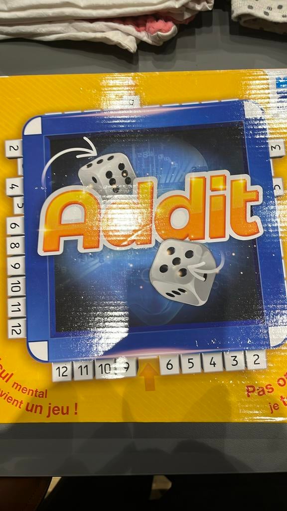 Gezelschapsspel Addit, Ophalen of Verzenden, Zo goed als nieuw