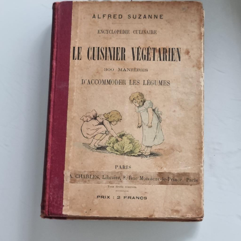 livre" Le cuisinier végétarien", Enlèvement ou Envoi, Utilisé