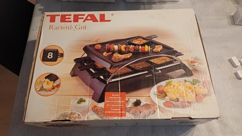 Tefal raclette grill 8 personen Weg uit nalatenschap, Elektronische apparatuur, Gourmetstellen, Ophalen of Verzenden