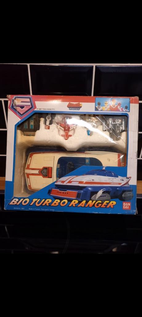 Bioman 2 Maskman bio turboranger bandai 1987, Collections, Jouets, Enlèvement