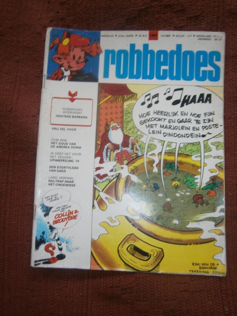 Robbedoes, Ophalen, Gelezen, Overige typen