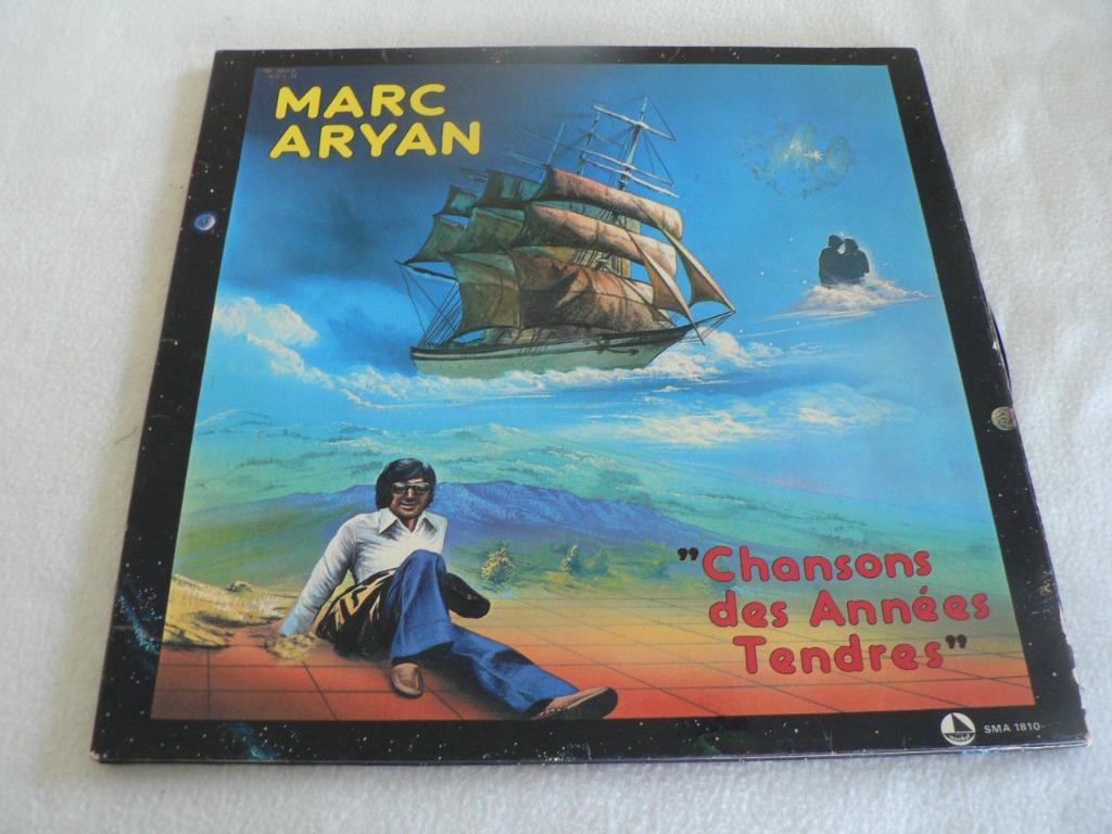 LP Marc Aryan Chansons des années tendres, Enlèvement ou Envoi, Utilisé