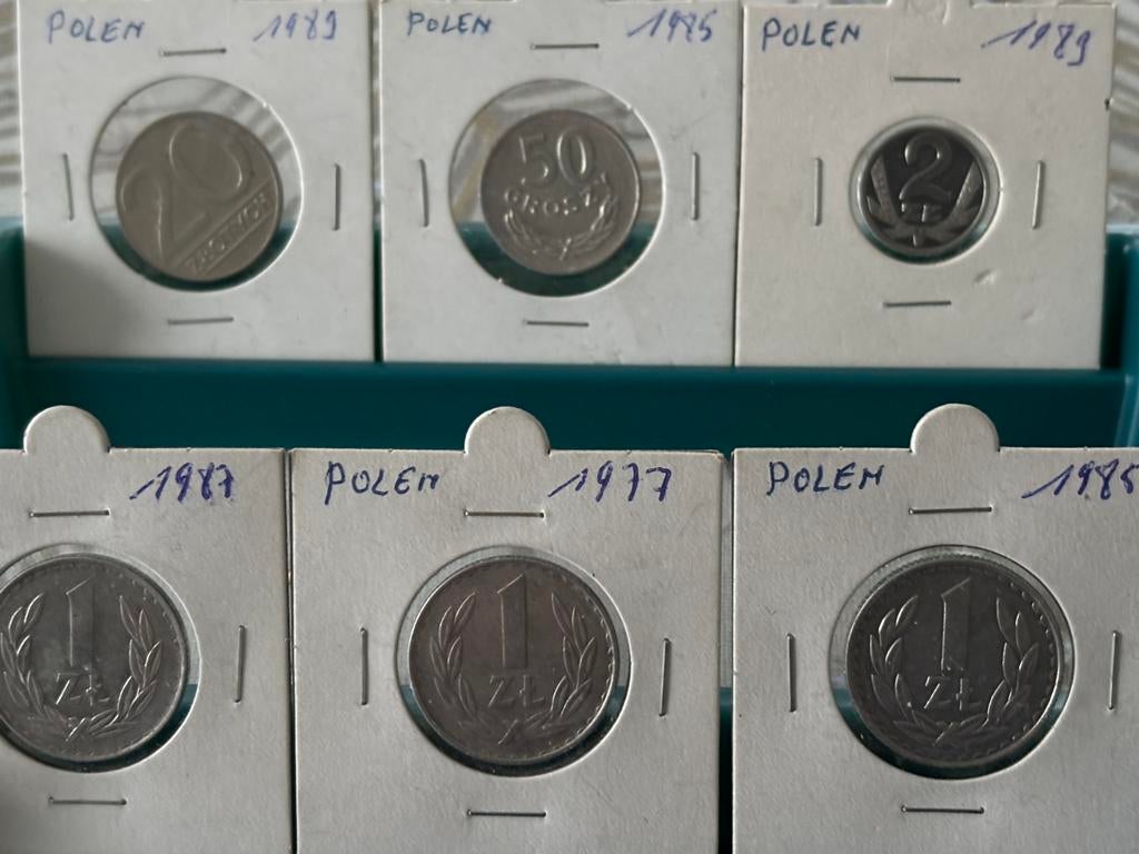 Lot 33 monnaies polonaises (8€), Enlèvement ou Envoi, Pologne, Monnaie en vrac