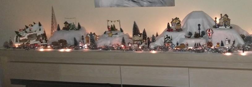 Village de Noël complet, Divers, Enlèvement, Comme neuf
