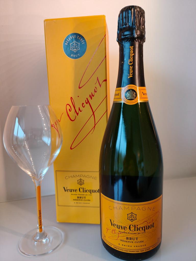 Veuve Clicquot Brut Reserve Cuvee Champagne, 75cl, Frankrijk, Nieuw, Ophalen of Verzenden, Champagne