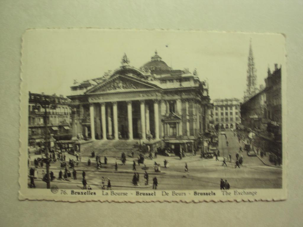 53683 - BRUXELLES - LA BOURSE - ZIE 2 FOTO'S, Envoi