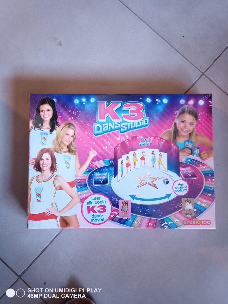 K3 Dansstudio spel, Drie of vier spelers, Ophalen of Verzenden, Zo goed als nieuw, Studio 100