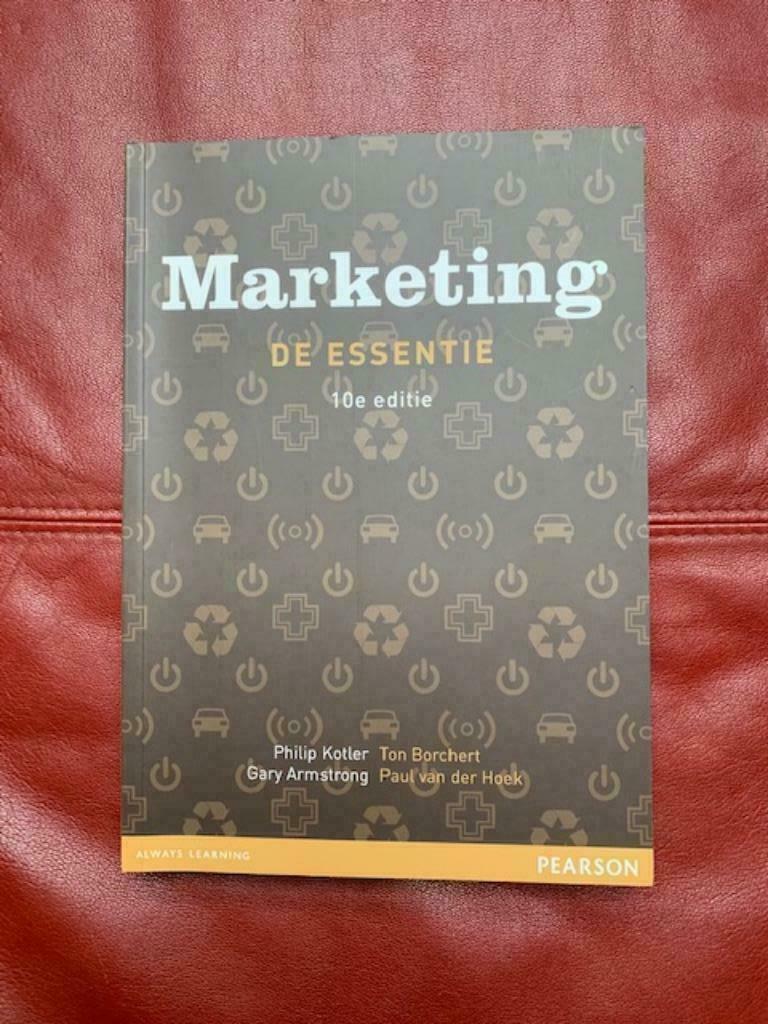 Marketing 'De essentie', Boeken, Ophalen of Verzenden, Zo goed als nieuw, Economie en Marketing, Philip Kotler