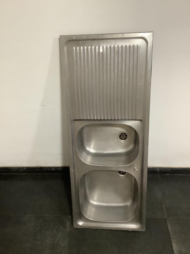Evier de cuisine / kitchen sink - inox, Enlèvement ou Envoi, Utilisé