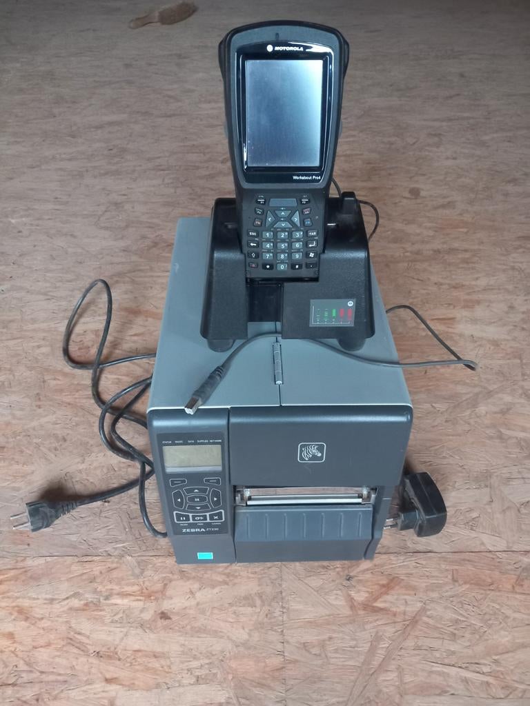 Zebra ZT230 industriële barcode labelprinter., Computers en Software, Printers, Ophalen