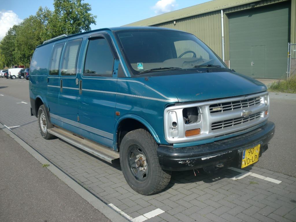 sloop chevrolet chevy van express 6.5 turbo diesel 1998, Ophalen of Verzenden, Gebruikt, Overige automerken