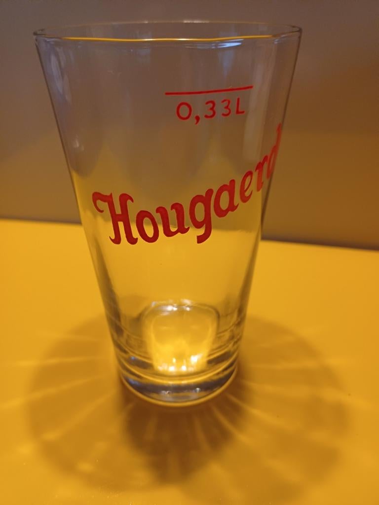 HOUGAERDE bierglas 33cl, Enlèvement ou Envoi, Comme neuf