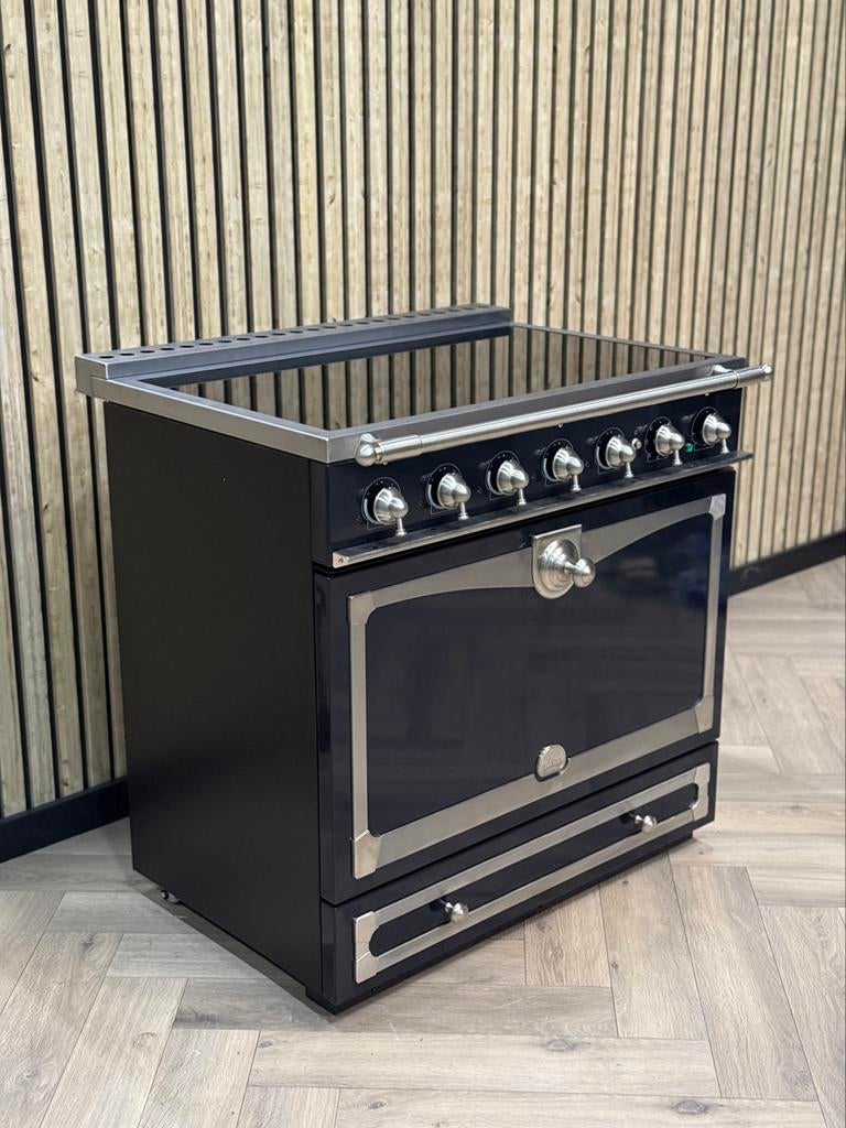NIEUW La Cornue Albertine 90cm Zwart Inductie, Ophalen of Verzenden, Grill, Gas