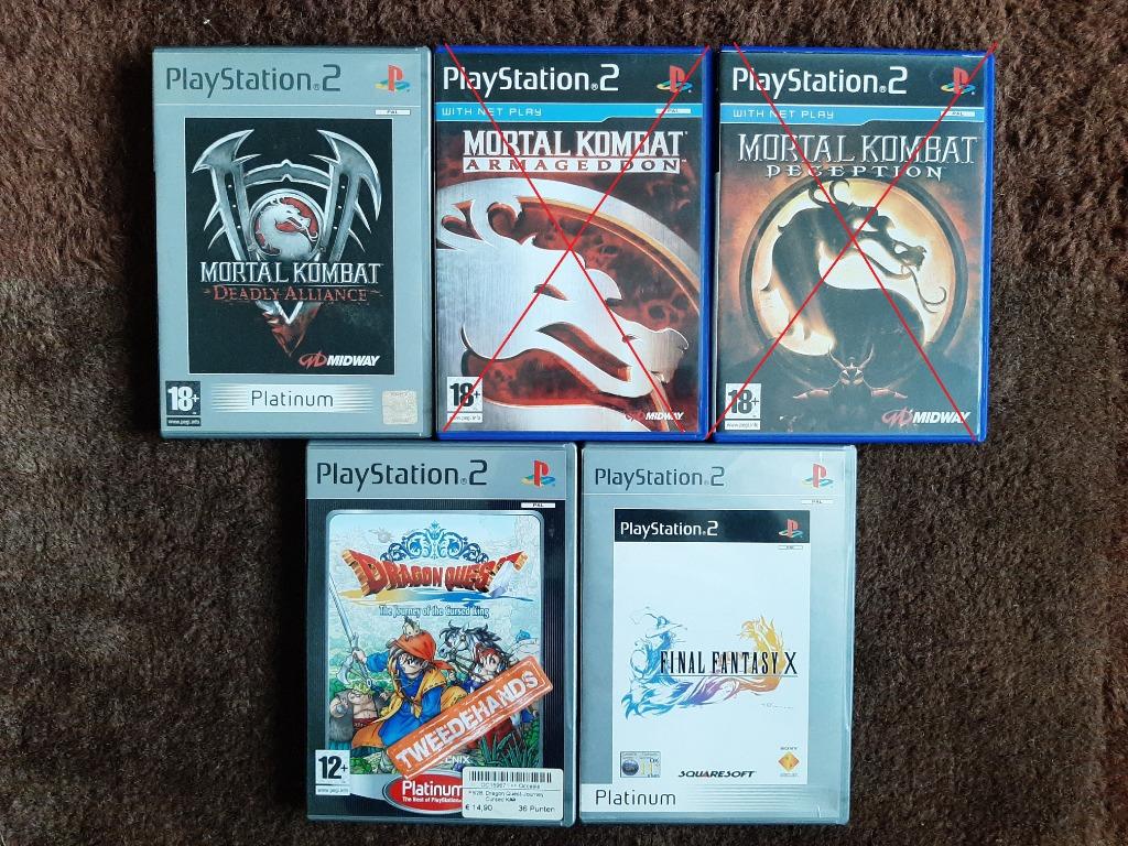 Playstation PS2 games spelletjes, Games en Spelcomputers, Ophalen of Verzenden