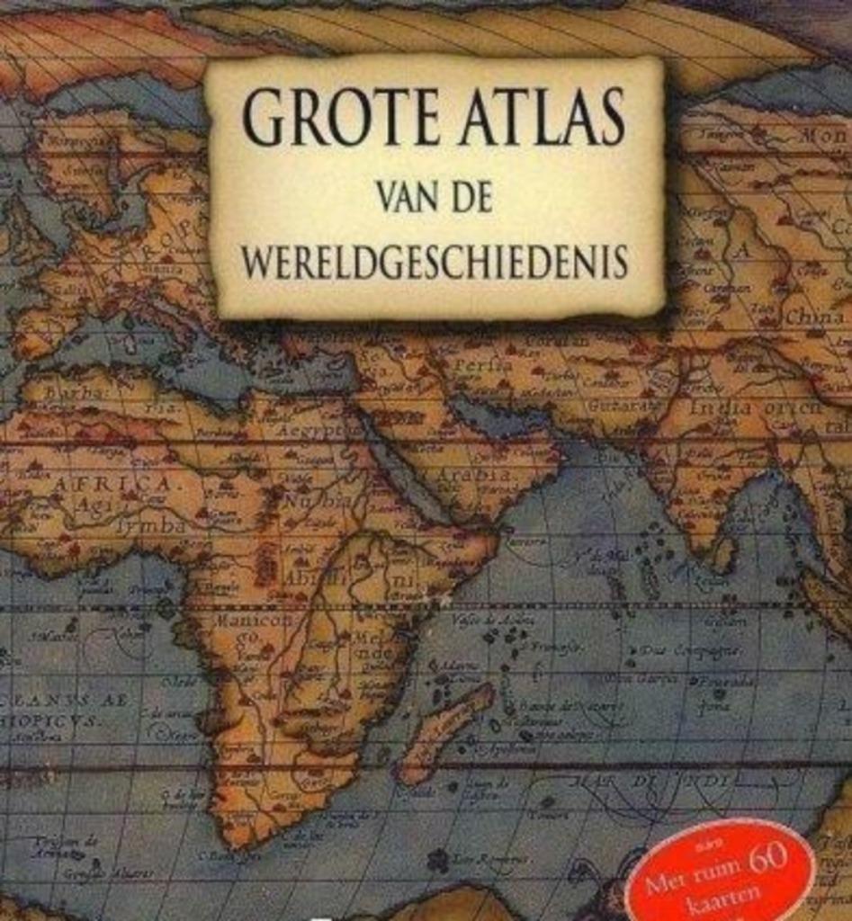 Grote atlas van de wereldgeschiedenis **Nieuw**, Boeken, Verzenden, Overige typen, Nieuw, Parragon