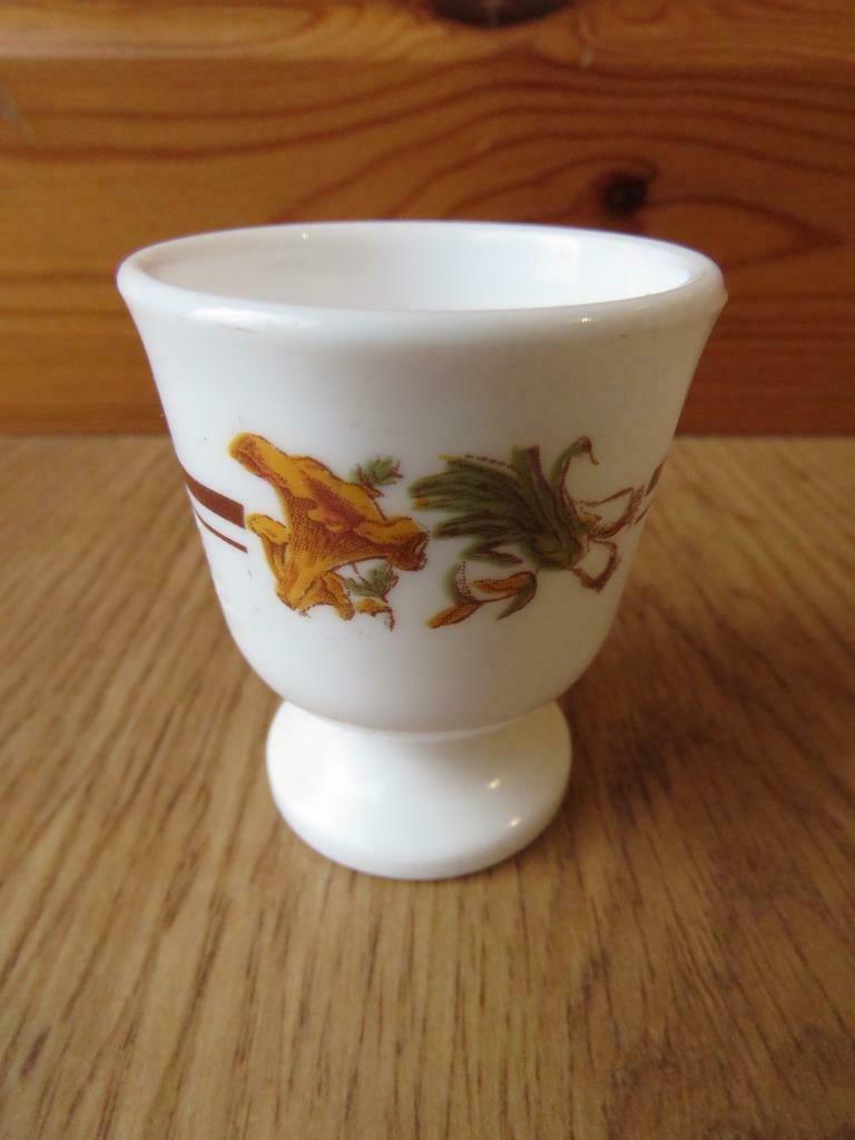 vintage arcopal superbe coquetier motif potager, Enlèvement ou Envoi, Neuf, Récipient(s)