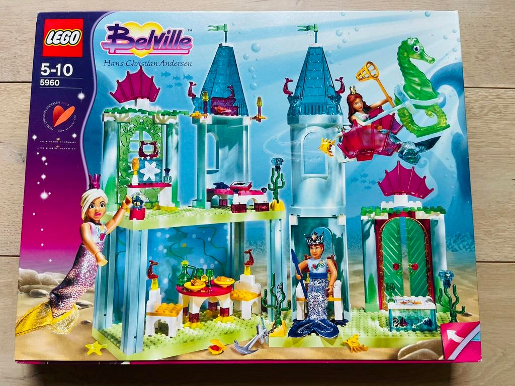 LEGO Belville 5960 : Het Onderwaterkasteel, Kinderen en Baby's, Speelgoed | Duplo en Lego, Ophalen, Gebruikt, Lego