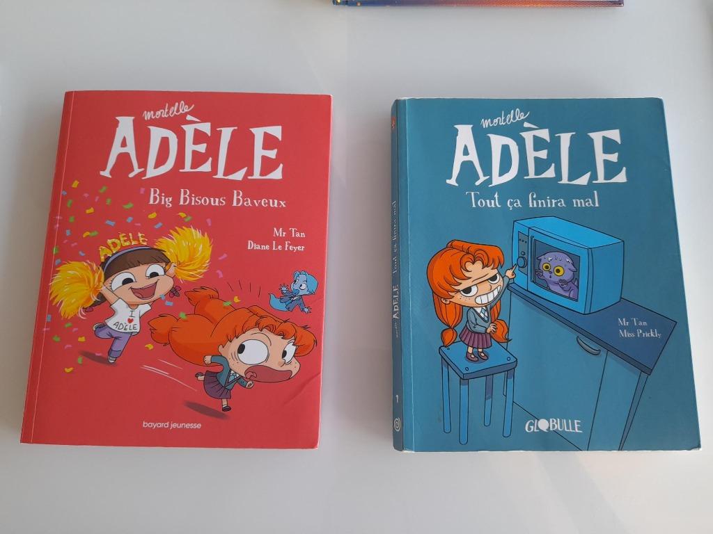 BD Mortelle Adèle, Enlèvement, Utilisé