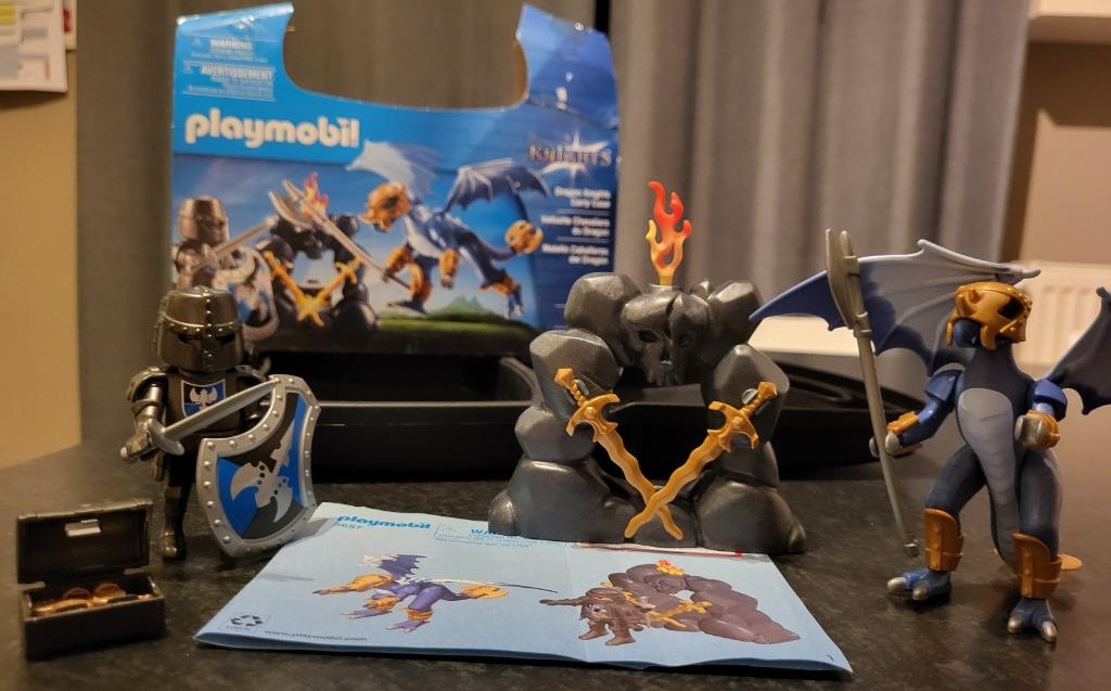 Playmobil Draagkoffer Ridders -Knights 5657, Kinderen en Baby's, Speelgoed | Playmobil, Ophalen, Gebruikt