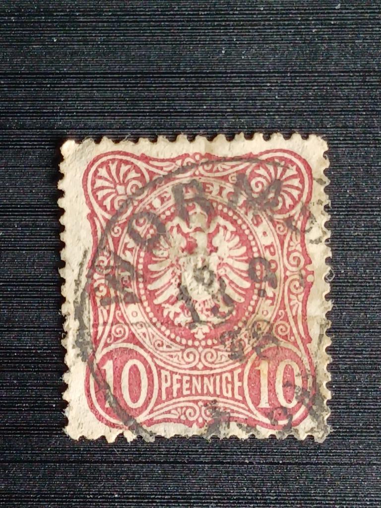 Postzegels  Duitse Rijk, Ophalen of Verzenden, Duitse Keizerrijk, Gestempeld