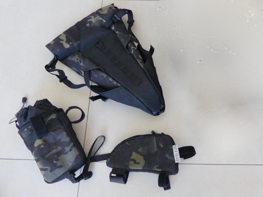 Bikepacking set, fietstassen, Fietsen en Brommers, Ophalen of Verzenden, Zo goed als nieuw, Oveja Negra