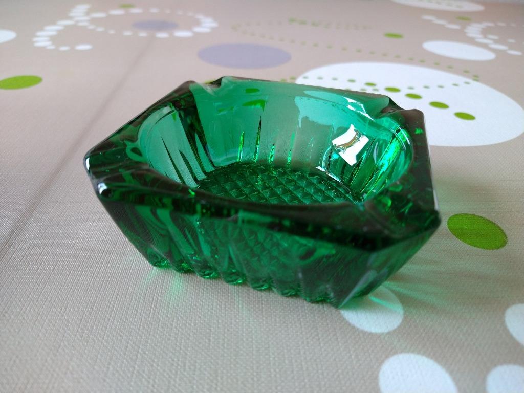 Vintage/Retro groene asbak, Ophalen, Asbak