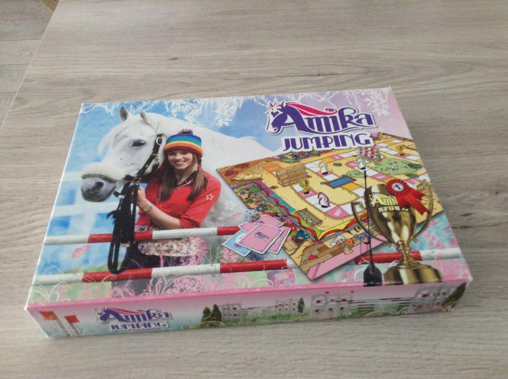 Studio 100 Amika gezelschapspel: Jumping, Hobby en Vrije tijd, Drie of vier spelers, Verzenden, Zo goed als nieuw