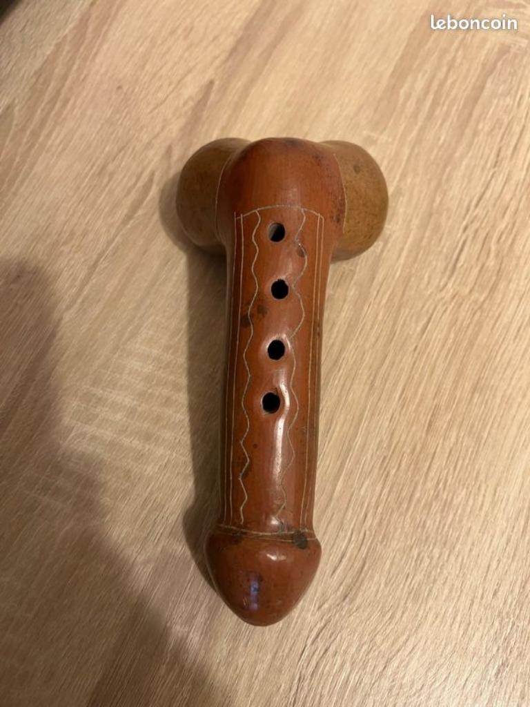FLUTE ORIGINALE ARTISANAT Mexique, Envoi, Comme neuf