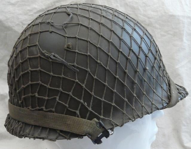 Helm, type: M53 (Troepenhelm), KL, met binnenhelm, 1983.(1), Verzamelen, Ophalen of Verzenden, Landmacht, Helm of Baret