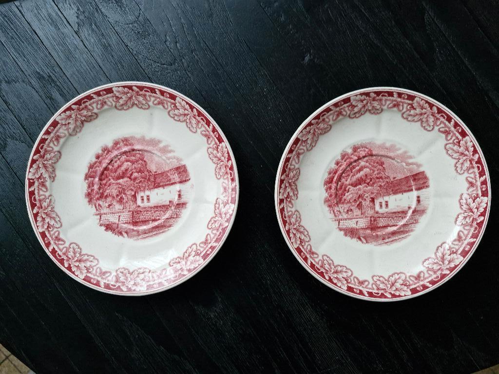 Sierborden Boerenhof Holland, Antiek en Kunst, Ophalen