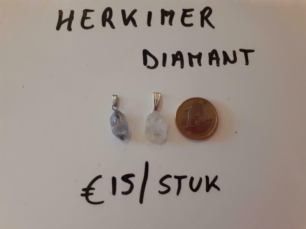 hanger herkimer diamant, Ophalen of Verzenden, Nieuw