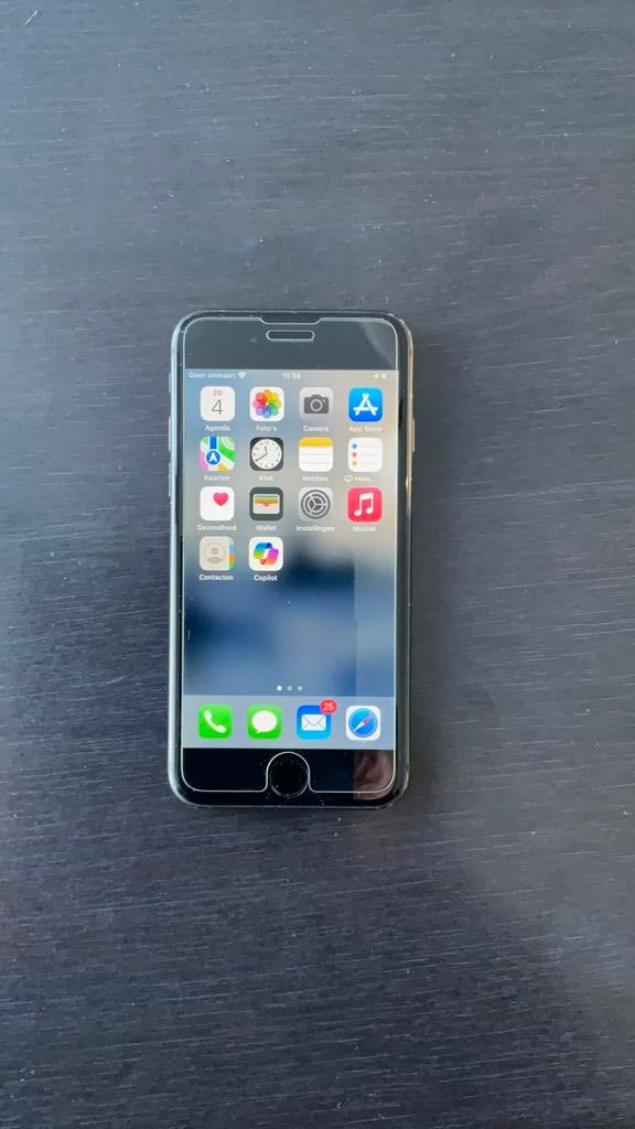 Iphone 8 Goede staat 256GB Zwart, 70 %, Gebruikt, Zwart, Zonder abonnement