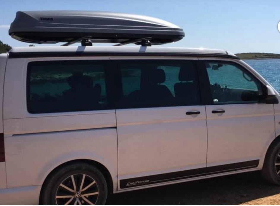 Thule dakdragers met verlaagde dakdragers voor Vw California, Ophalen, Zo goed als nieuw