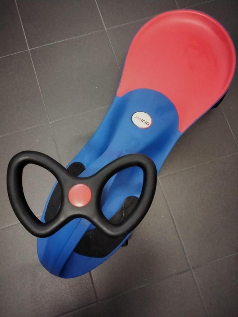 Didicar blauw/rood, Kinderen en Baby's, Ophalen, Nieuw, Loopvoertuig
