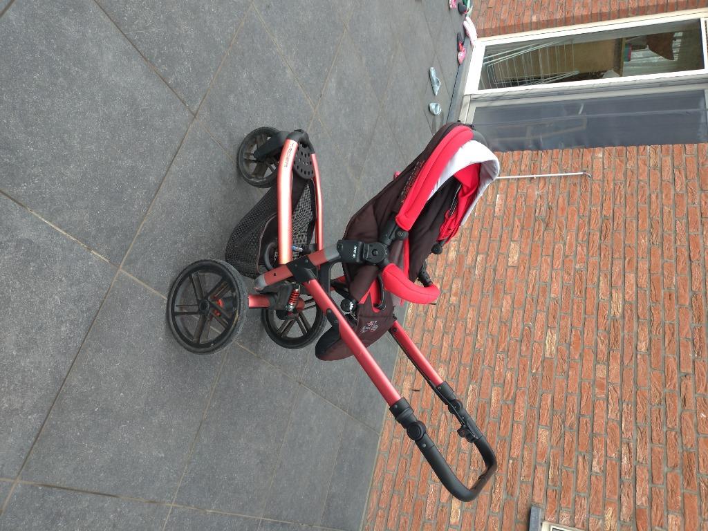 Poussette 3 en 1, Kinderen en Baby's, Kinderwagens en Combinaties, Ophalen, Gebruikt, Kinderwagen, Overige merken