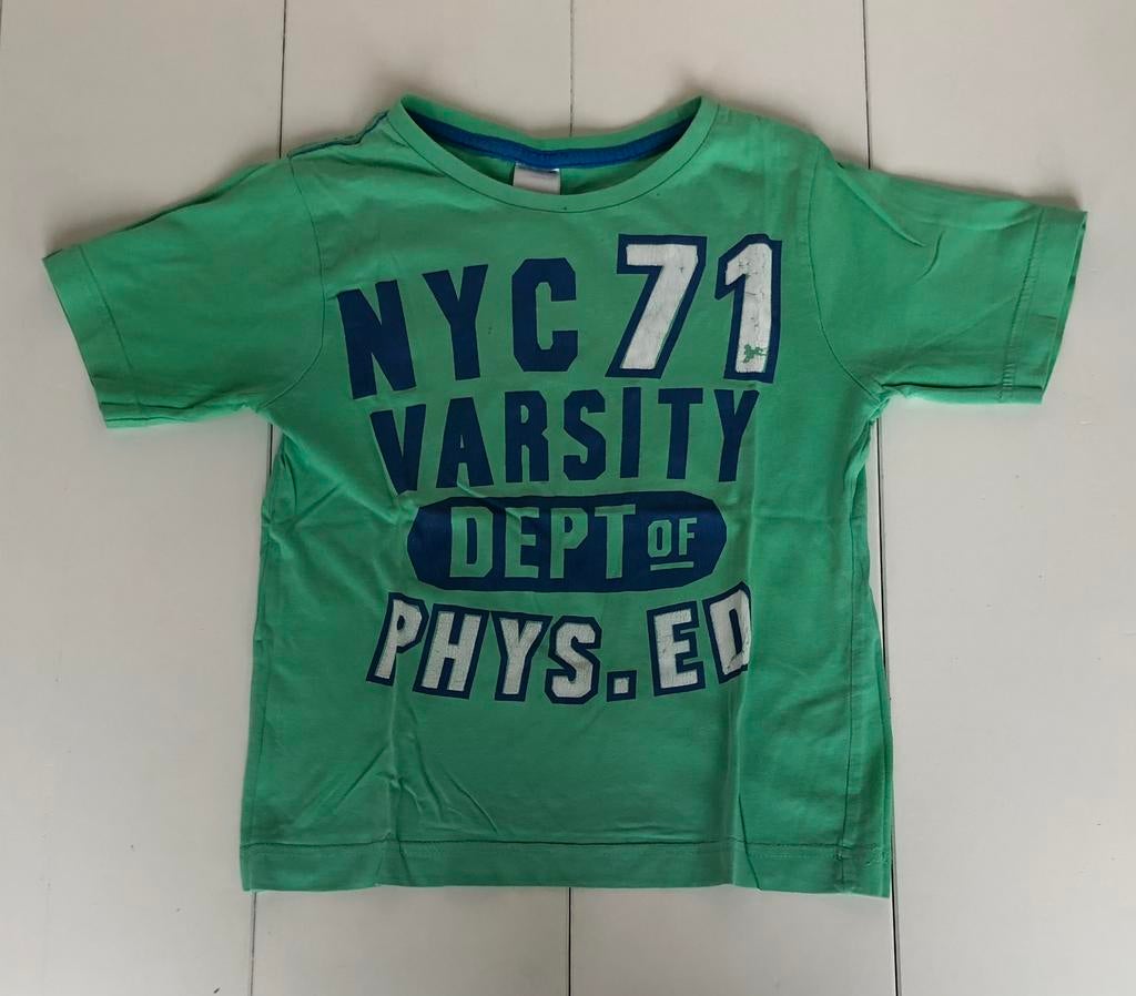 t-shirt vert C&A Palomino 116, Enfants & Bébés, Vêtements enfant | Taille 116, Garçon, C&A, Enlèvement ou Envoi, Chemise ou À manches longues