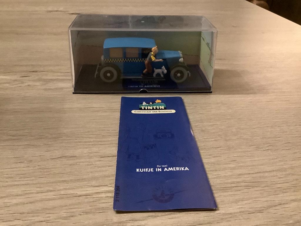 Voiture miniature Tintin Tintin en Amérique (Nouveau) (2003), Enlèvement ou Envoi, Tintin, Neuf, Statue ou Figurine