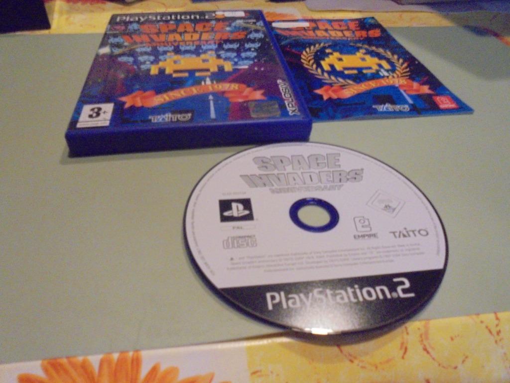 Playstation 2 Space Invaders Anniversary (CIB), 2 spelers, Ophalen of Verzenden, Gebruikt, Vanaf 3 jaar