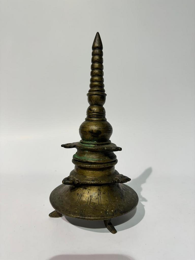 Indiaas inktpot, Antiek en Kunst, Antiek | Brons en Koper, Verzenden